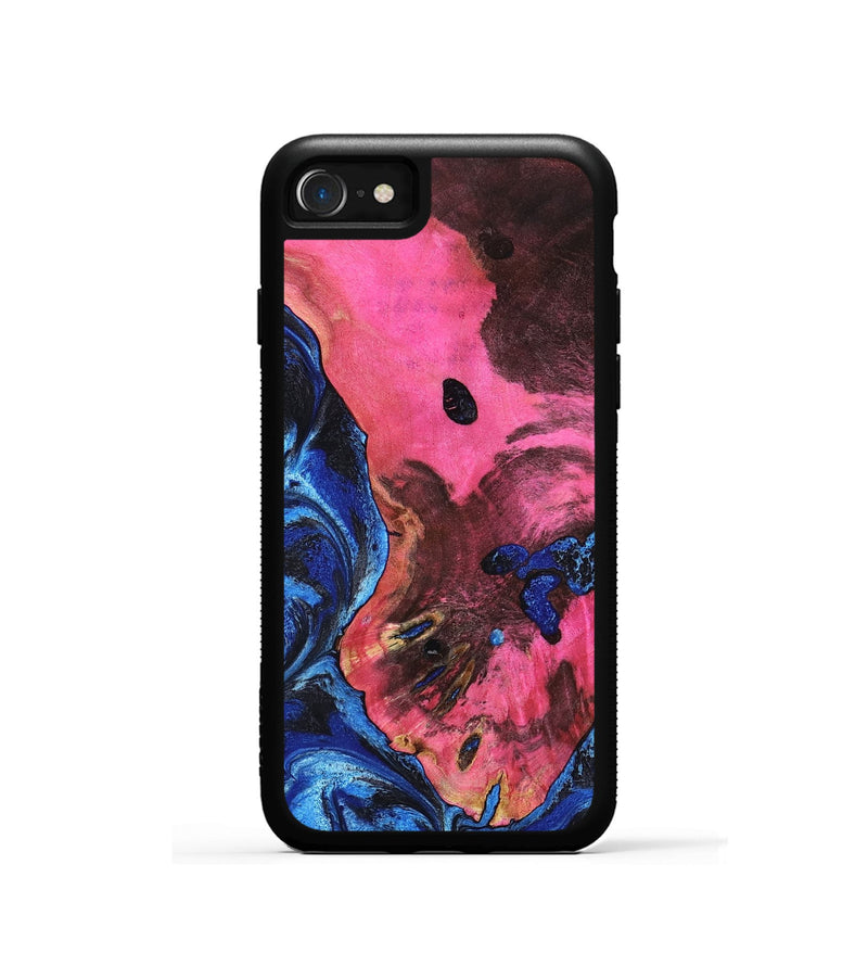 iPhone SE Wood Phone Case - Olen (Blue, 799569)