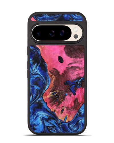 Pixel 10 Wood Phone Case - Olen (Blue, 799569)