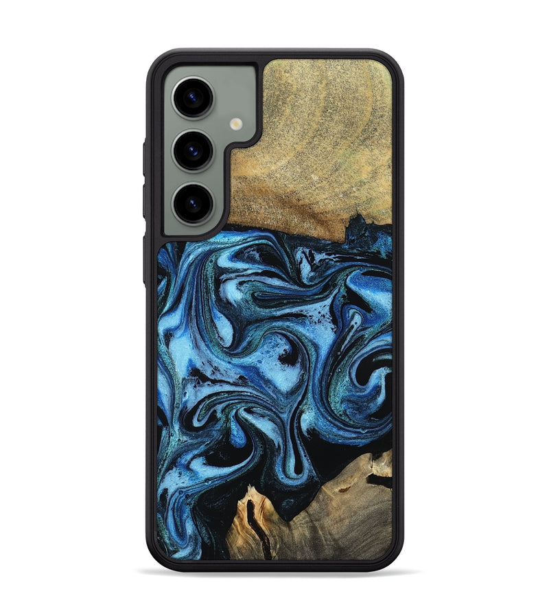 Galaxy S24 Plus Wood Phone Case - Karlie (Blue, 799570)