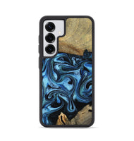 Galaxy S25 Wood Phone Case - Karlie (Blue, 799570)