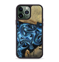 iPhone 13 Pro Max Wood Phone Case - Karlie (Blue, 799570)