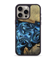 iPhone 15 Pro Max Wood Phone Case - Karlie (Blue, 799570)