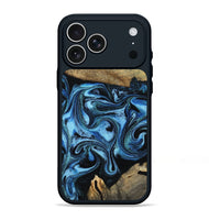 iPhone 17 Pro Max Wood Phone Case - Karlie (Blue, 799570)