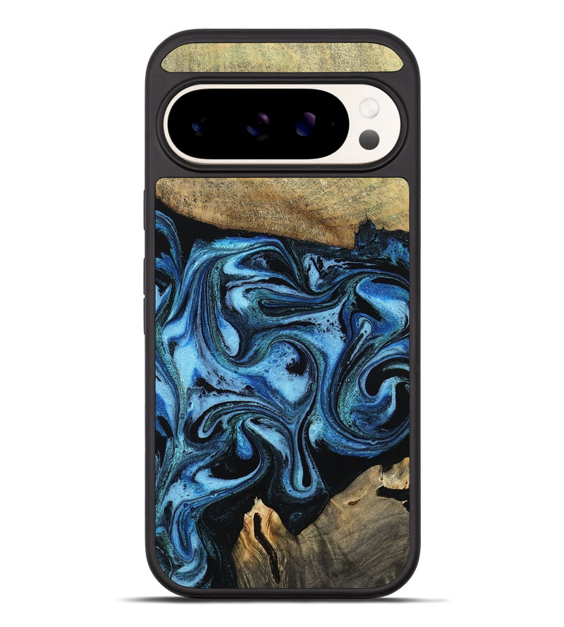 Pixel 10 Pro XL Wood Phone Case - Karlie (Blue, 799570)