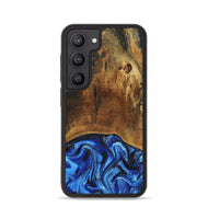 Galaxy S23 Wood Phone Case - Jed (Blue, 799571)