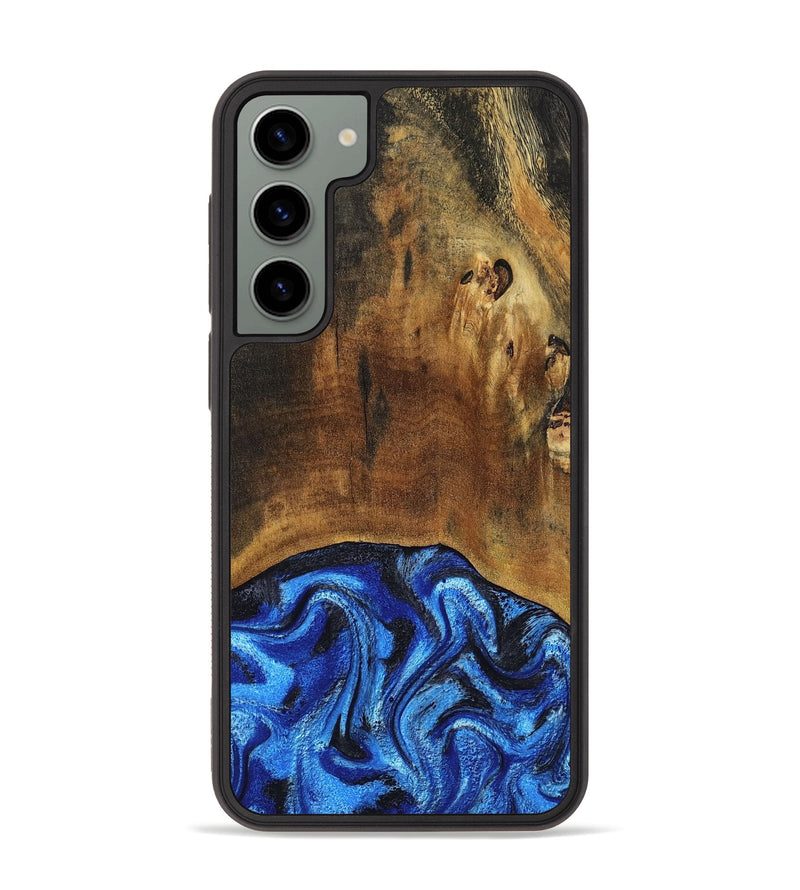 Galaxy S23 Plus Wood Phone Case - Jed (Blue, 799571)
