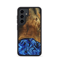 Galaxy S24 Wood Phone Case - Jed (Blue, 799571)