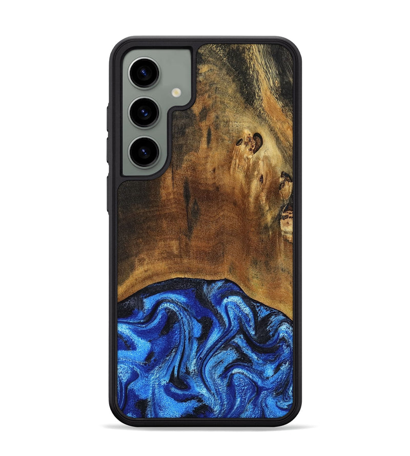 Galaxy S24 Plus Wood Phone Case - Jed (Blue, 799571)