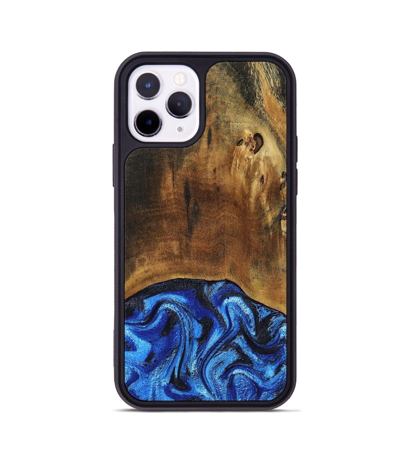 iPhone 11 Pro Wood Phone Case - Jed (Blue, 799571)