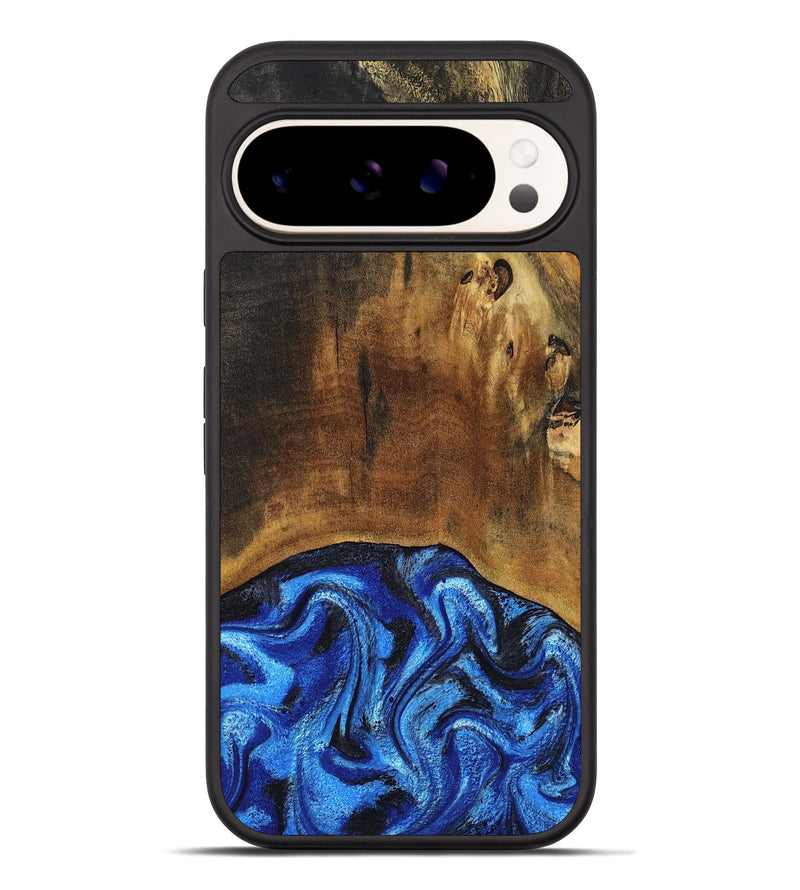 Pixel 10 Pro XL Wood Phone Case - Jed (Blue, 799571)