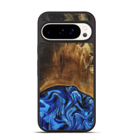 Pixel 9 Wood Phone Case - Jed (Blue, 799571)