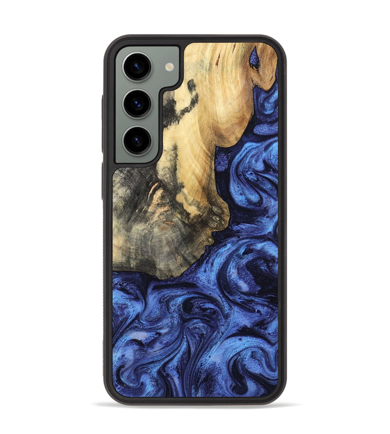 Galaxy S23 Plus Wood Phone Case - Nigel (Blue, 799572)