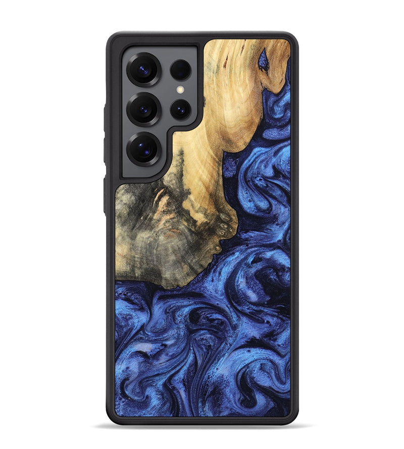 Galaxy S25 Ultra Wood Phone Case - Nigel (Blue, 799572)
