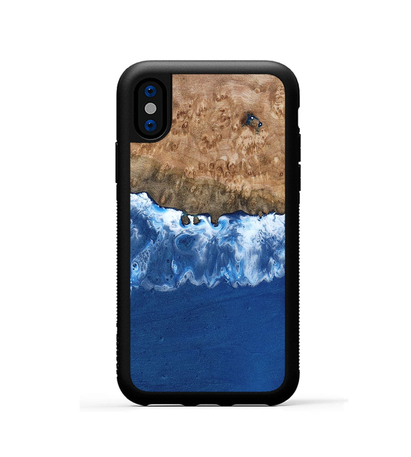 iPhone Xs Wood Phone Case - Lorrie (Coastal, 799579)
