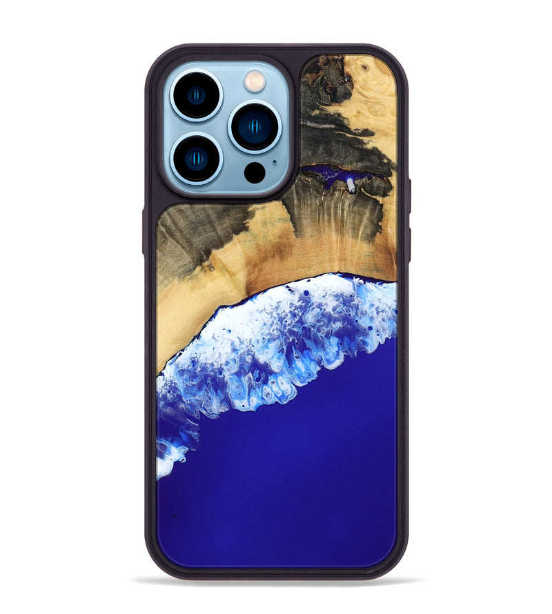 iPhone 14 Pro Max Wood Phone Case - Lily (Coastal, 799581)