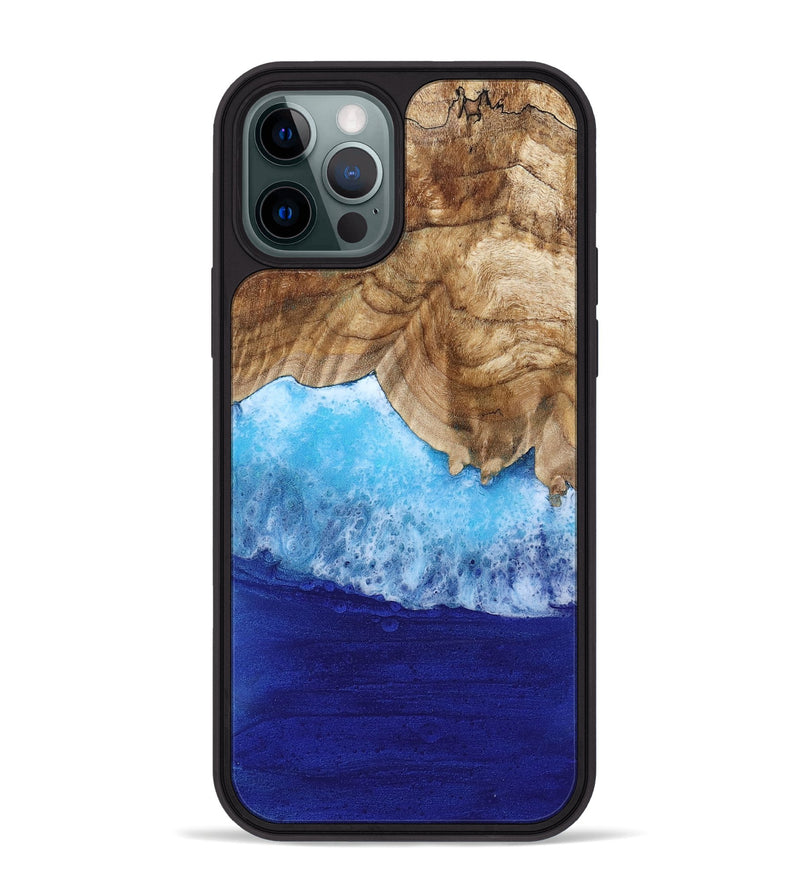 iPhone 12 Pro Max Wood Phone Case - Oaklee (Coastal, 799583)