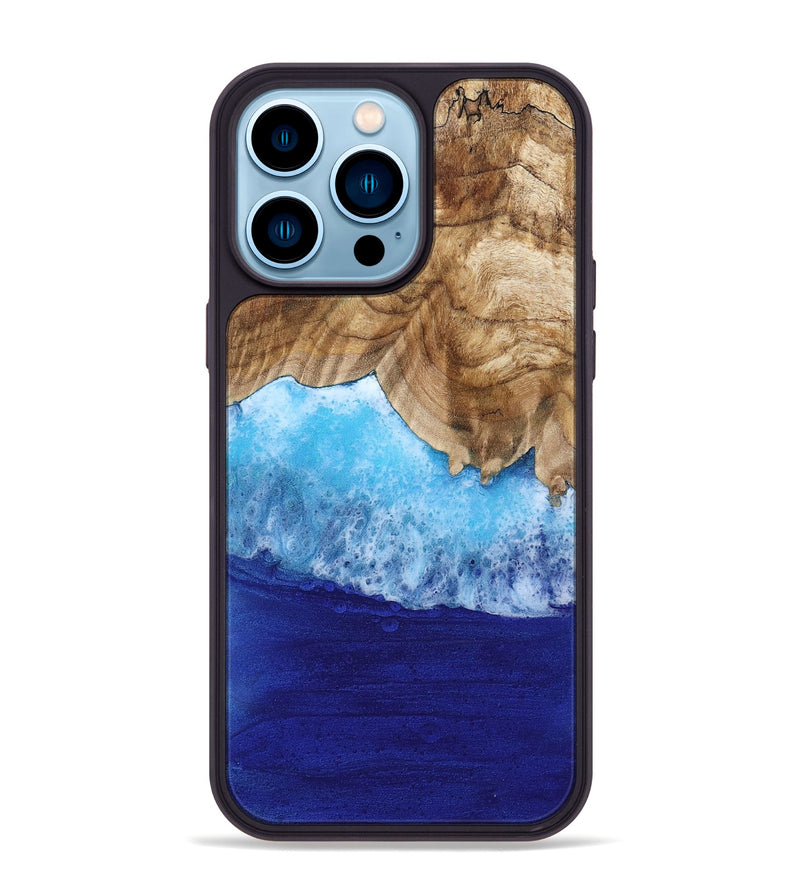 iPhone 14 Pro Max Wood Phone Case - Oaklee (Coastal, 799583)