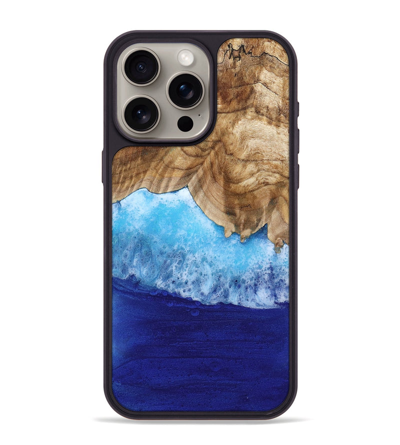 iPhone 15 Pro Max Wood Phone Case - Oaklee (Coastal, 799583)