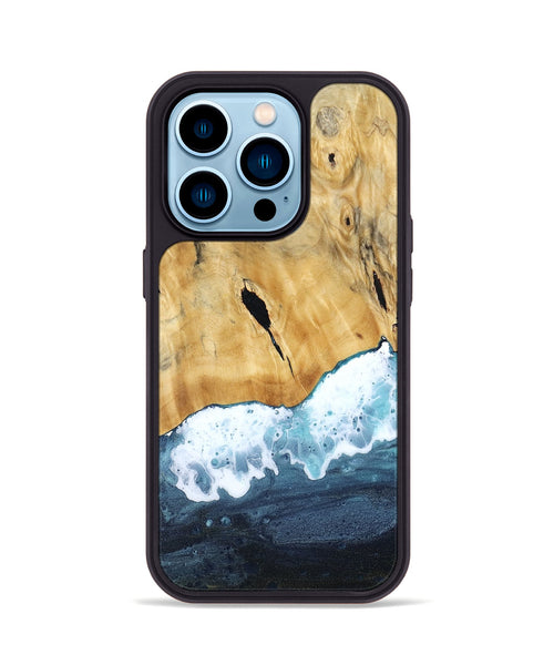 iPhone 14 Pro Wood Phone Case - Vihaan (Coastal, 799585)