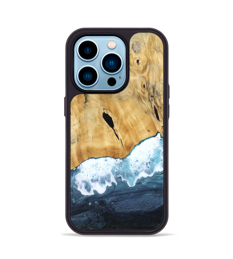 iPhone 14 Pro Wood Phone Case - Vihaan (Coastal, 799585)