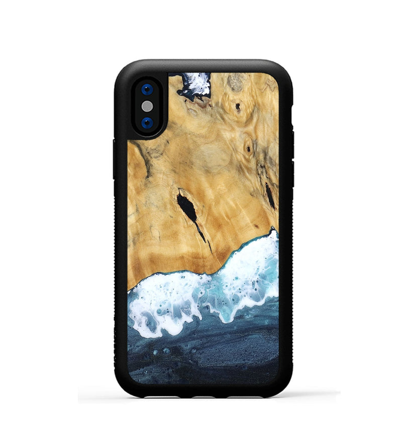 iPhone Xs Wood Phone Case - Vihaan (Coastal, 799585)