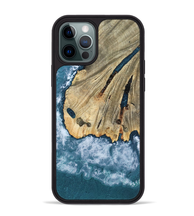 iPhone 12 Pro Max Wood Phone Case - Shelba (Coastal, 799587)