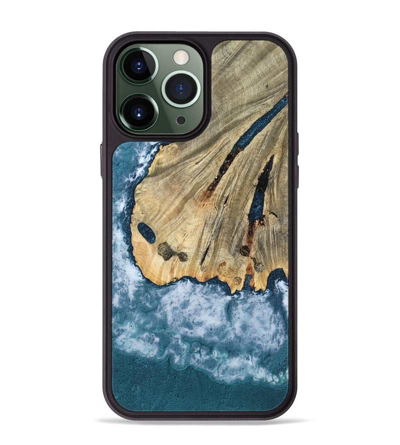 iPhone 13 Pro Max Wood Phone Case - Shelba (Coastal, 799587)