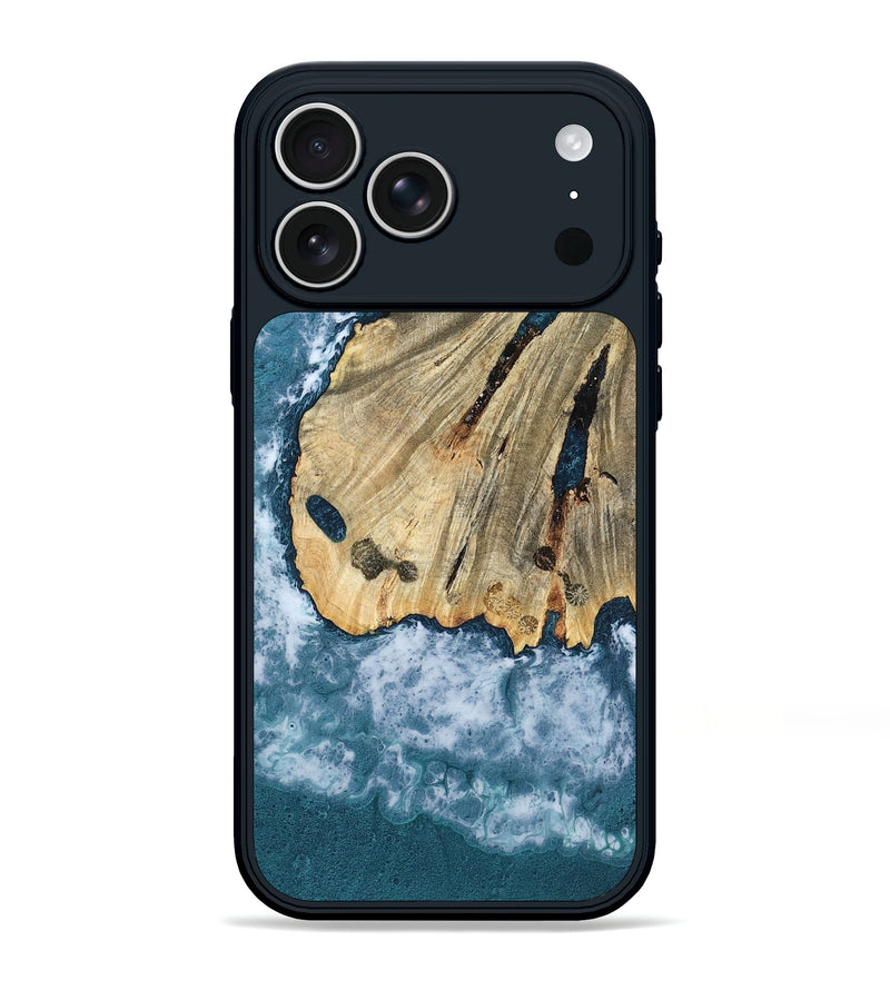 iPhone 17 Pro Max Wood Phone Case - Shelba (Coastal, 799587)