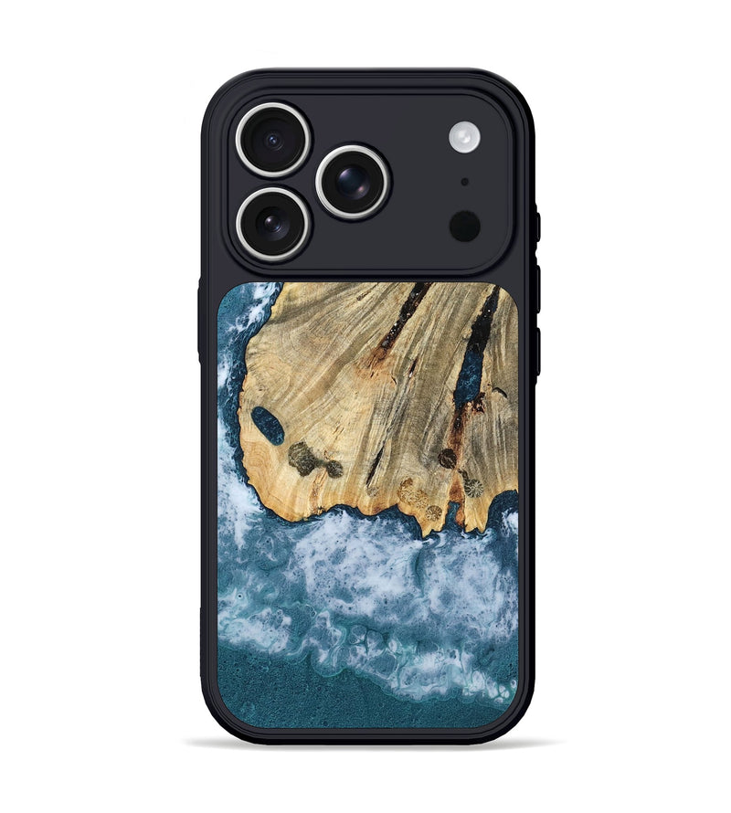 iPhone 17 Pro Wood Phone Case - Shelba (Coastal, 799587)