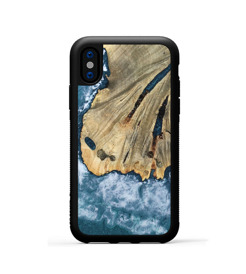 iPhone Xs Wood Phone Case - Shelba (Coastal, 799587)