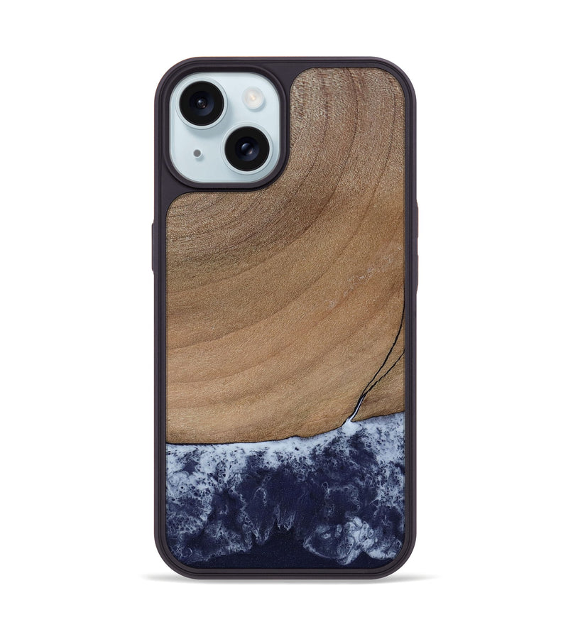 iPhone 15 Wood Phone Case - Delores (Coastal, 799588)