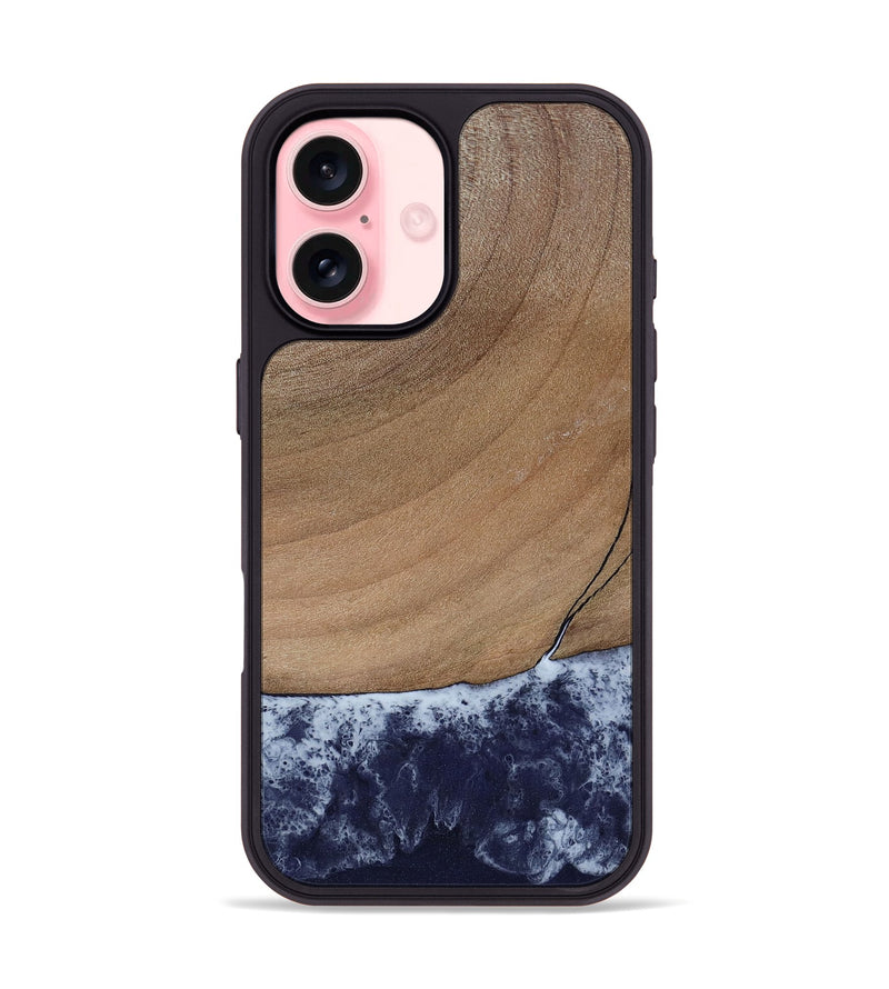 iPhone 16 Wood Phone Case - Delores (Coastal, 799588)