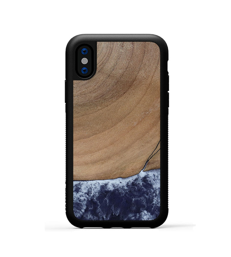 iPhone Xs Wood Phone Case - Delores (Coastal, 799588)