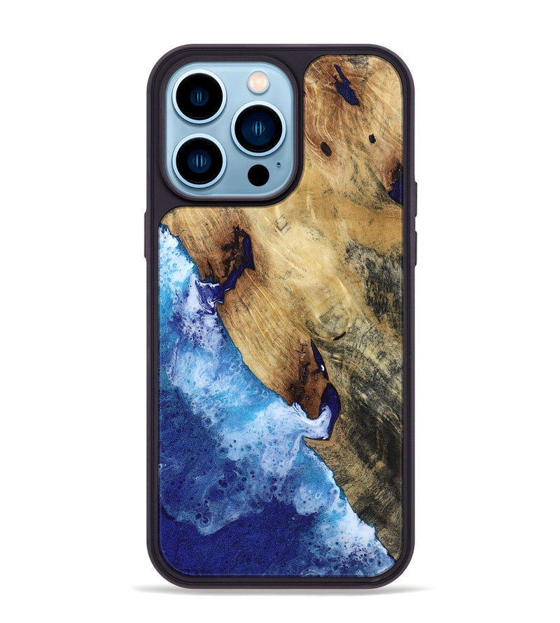 iPhone 14 Pro Max Wood Phone Case - Ethel (Coastal, 799589)