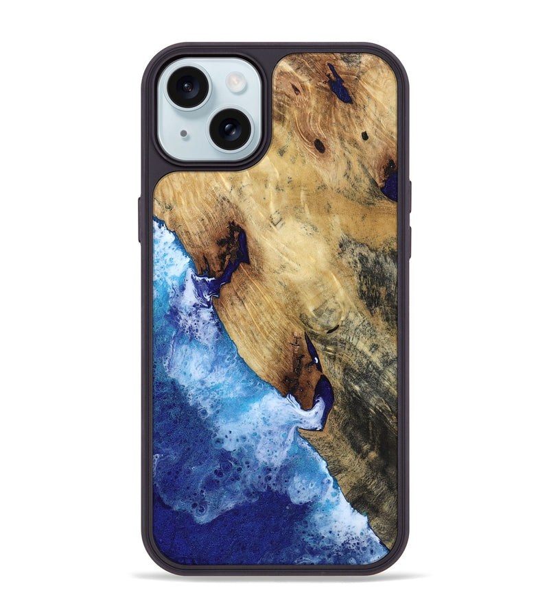 iPhone 15 Plus Wood Phone Case - Ethel (Coastal, 799589)