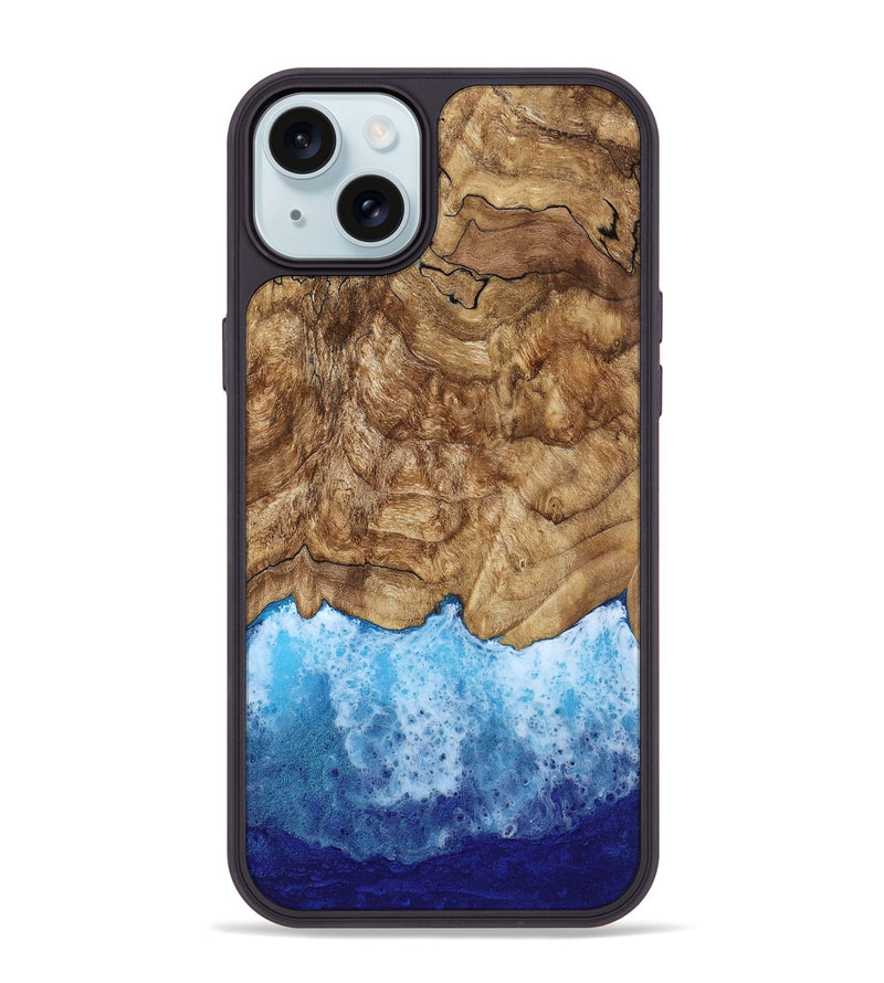 iPhone 15 Plus Wood Phone Case - Rubye (Coastal, 799590)