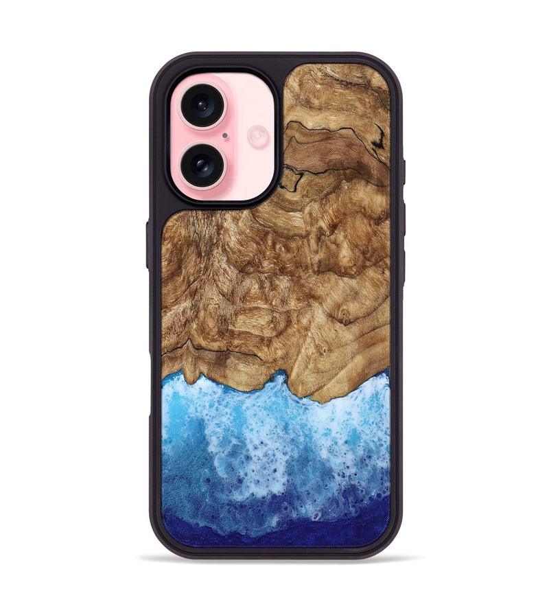 iPhone 16 Wood Phone Case - Rubye (Coastal, 799590)