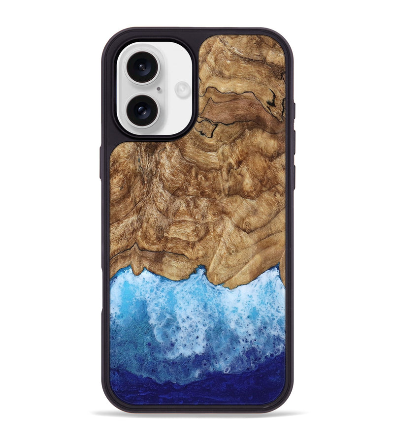 iPhone 16 Plus Wood Phone Case - Rubye (Coastal, 799590)