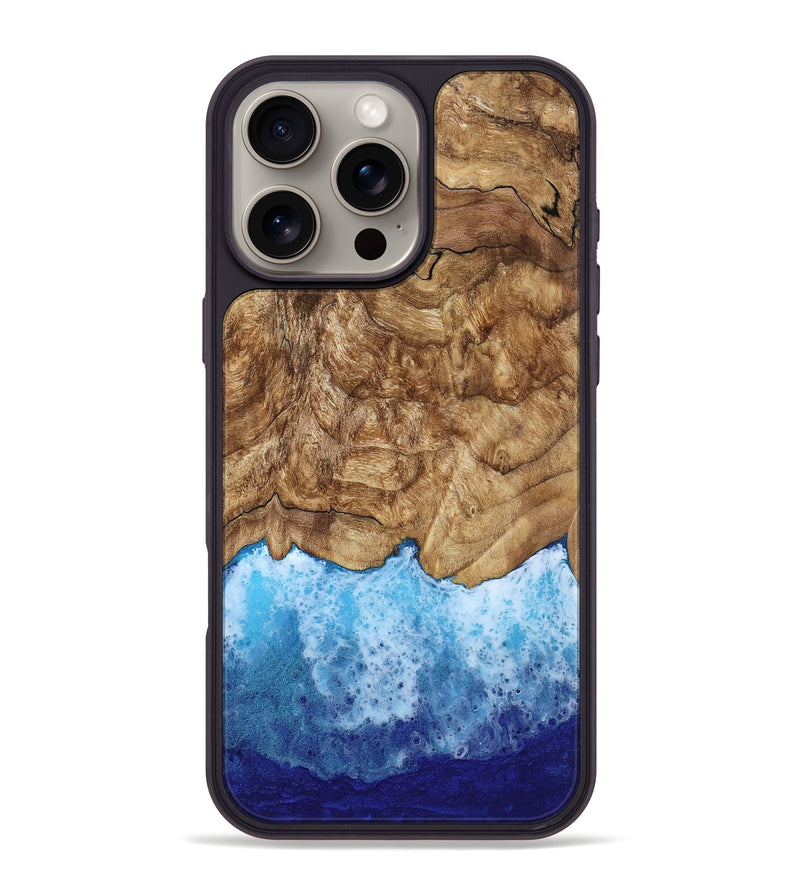 iPhone 16 Pro Max Wood Phone Case - Rubye (Coastal, 799590)