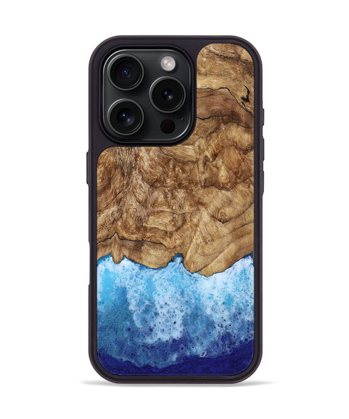 iPhone 16 Pro Wood Phone Case - Rubye (Coastal, 799590)