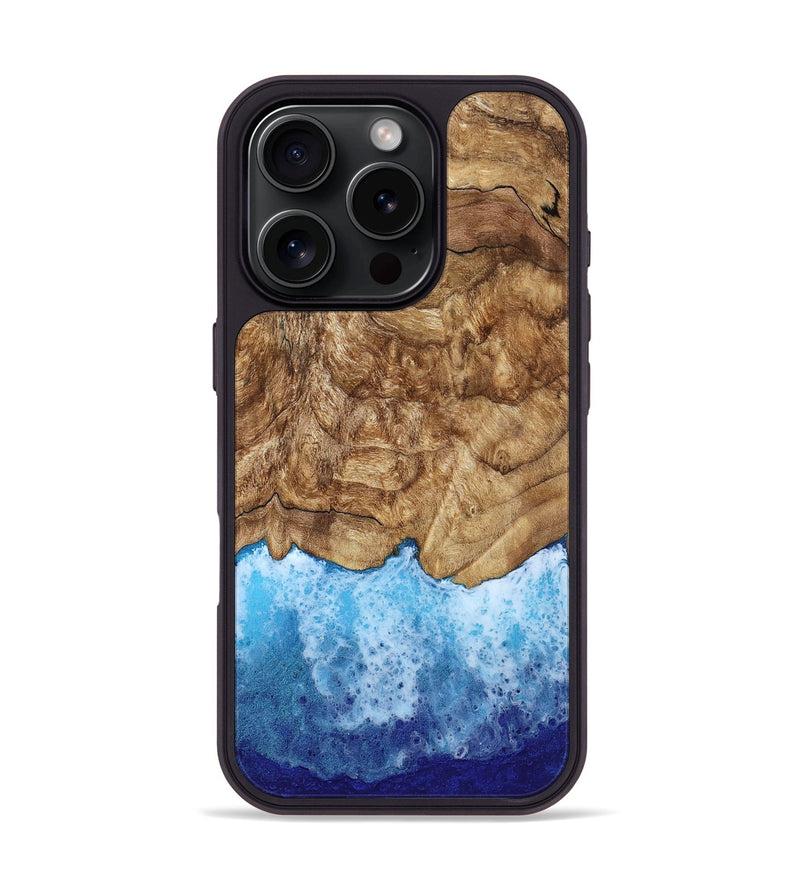 iPhone 16 Pro Wood Phone Case - Rubye (Coastal, 799590)