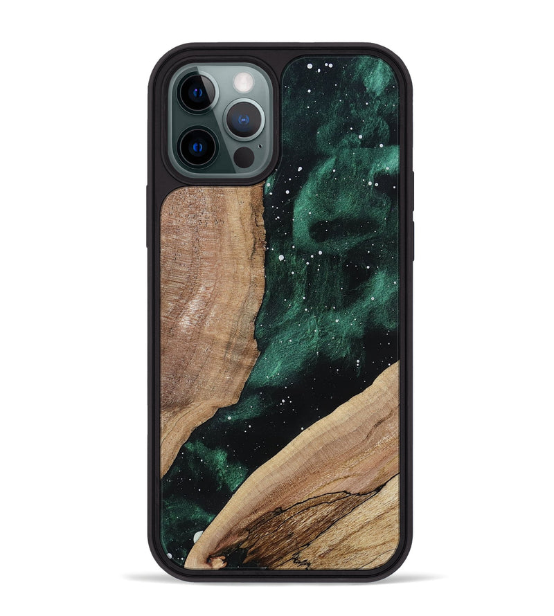 iPhone 12 Pro Max Wood Phone Case - Myrtice (Cosmos, 799596)