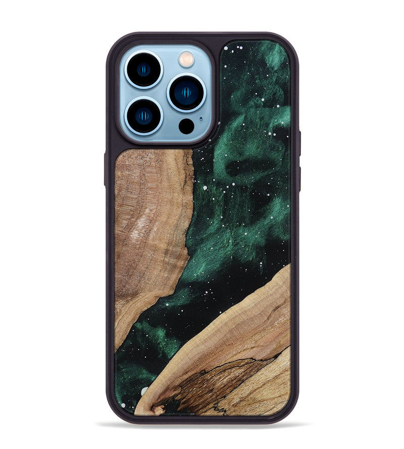 iPhone 14 Pro Max Wood Phone Case - Myrtice (Cosmos, 799596)