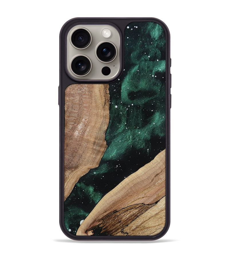 iPhone 15 Pro Max Wood Phone Case - Myrtice (Cosmos, 799596)