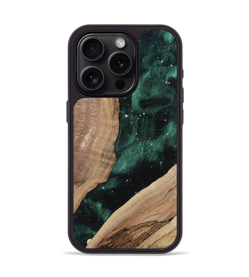 iPhone 15 Pro Wood Phone Case - Myrtice (Cosmos, 799596)