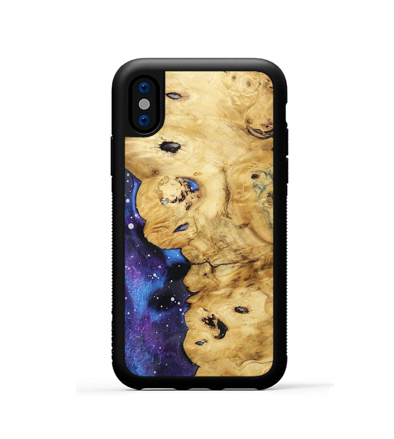 iPhone Xs Wood Phone Case - Mustafa (Cosmos, 799598)