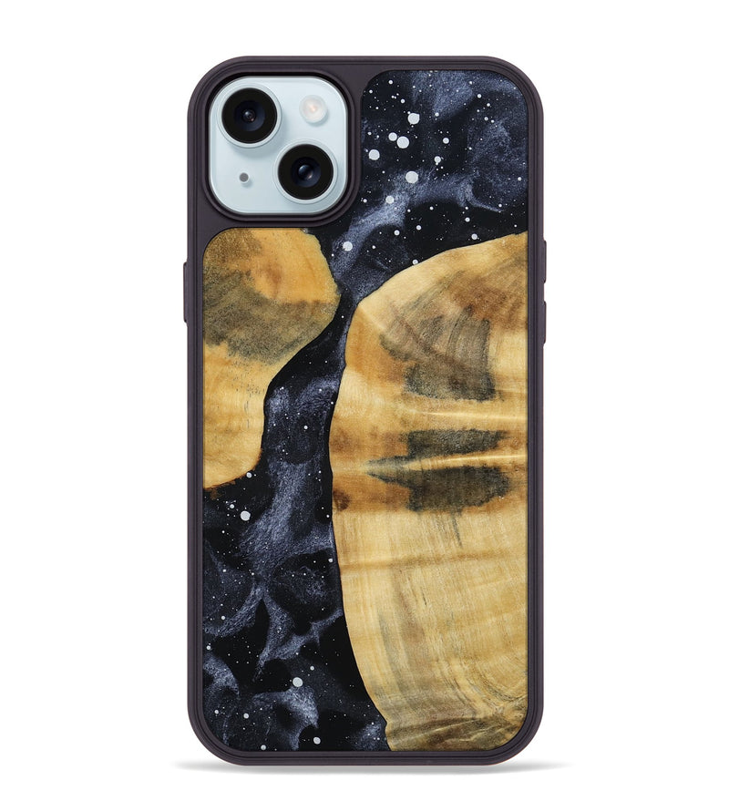 iPhone 15 Plus Wood Phone Case - Alissa (Cosmos, 799601)