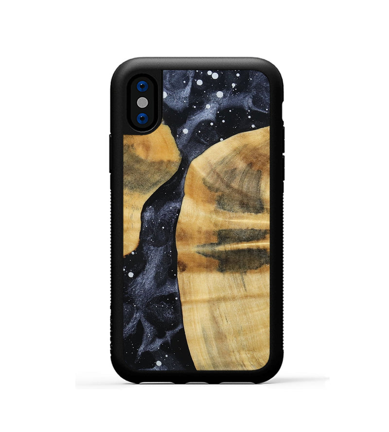 iPhone Xs Wood Phone Case - Alissa (Cosmos, 799601)