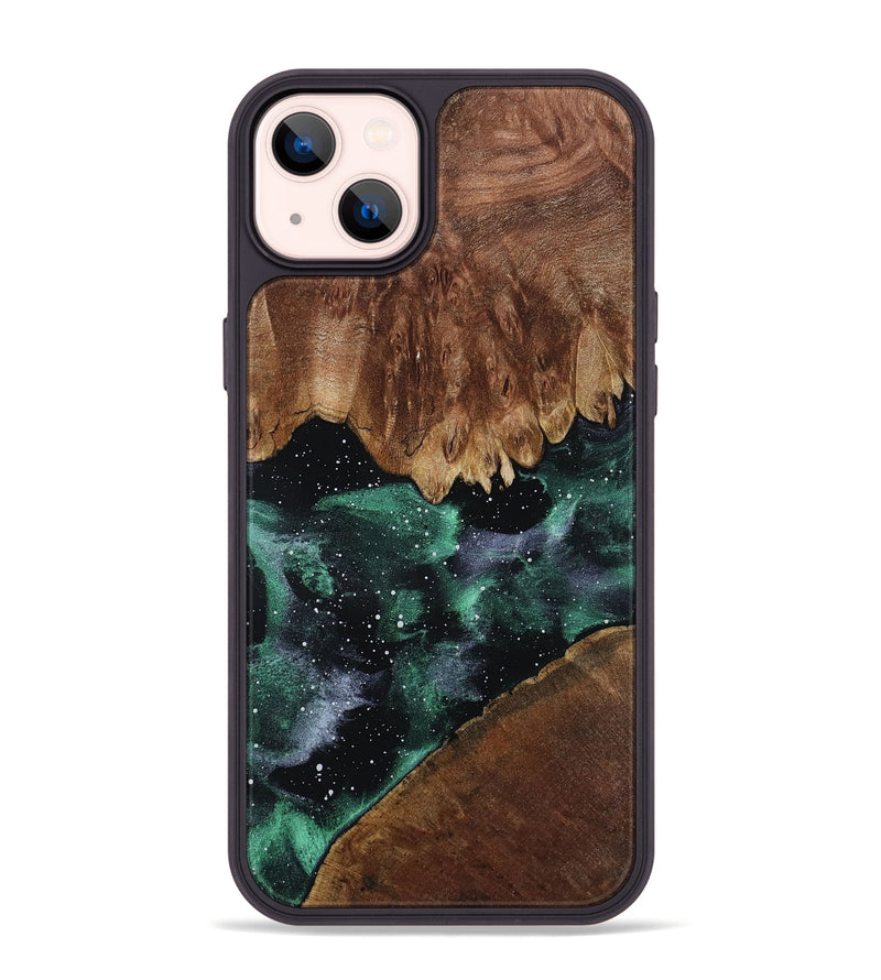 iPhone 14 Plus Wood Phone Case - Evette (Cosmos, 799602)