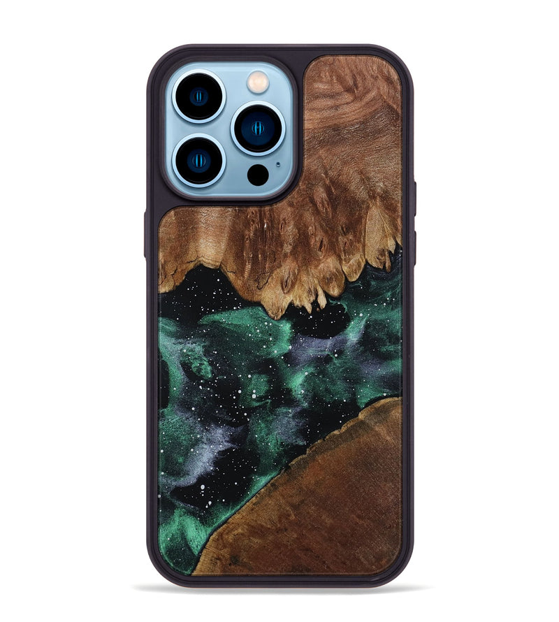 iPhone 14 Pro Max Wood Phone Case - Evette (Cosmos, 799602)